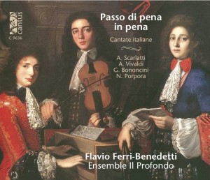 Cover of "Passo di pena in pena..." CANTUS RECORDS @ 2012