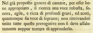 Mancini 140 - Cantar di sbalzo richiede gravi profondi